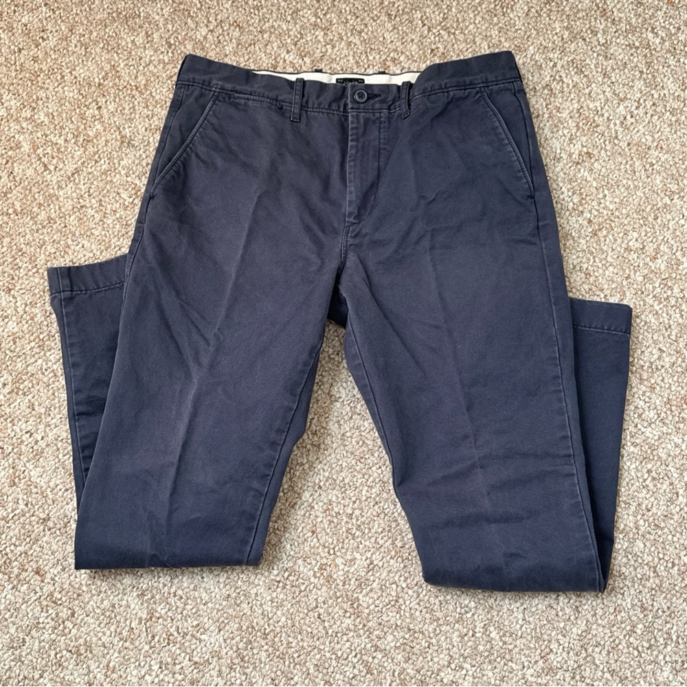 J.Crew Men's Navy Chino Pants 31x28